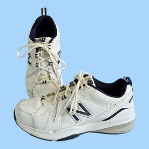 New Balance 608 MX608WN5 Sneakers Shoes White Navy Men’s Size 9.5 4E Extra Wide